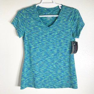Bally Total Fitness Dry Wik Stretch Tee